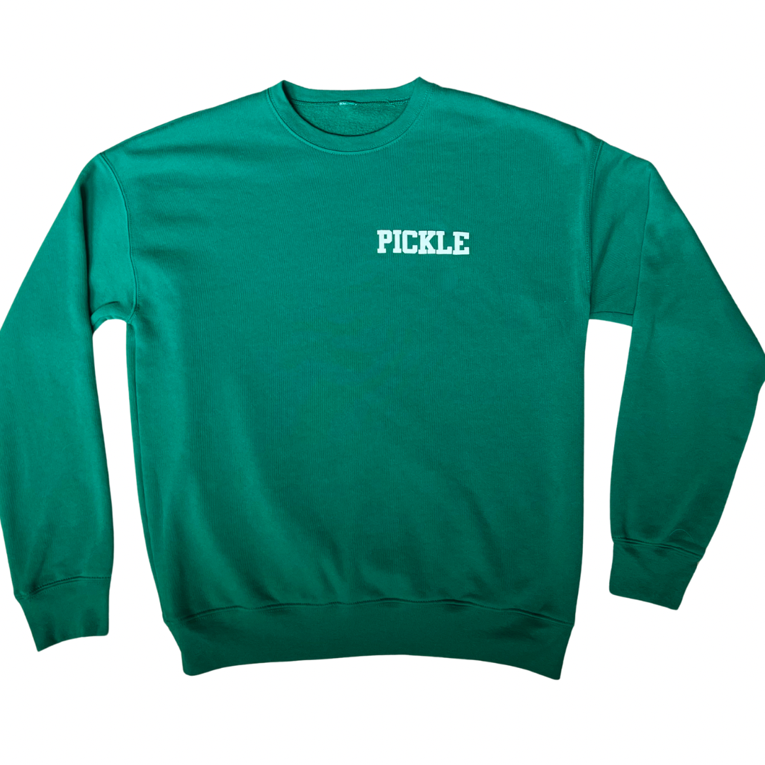 Green Pickle Pickleball Sweatshirt