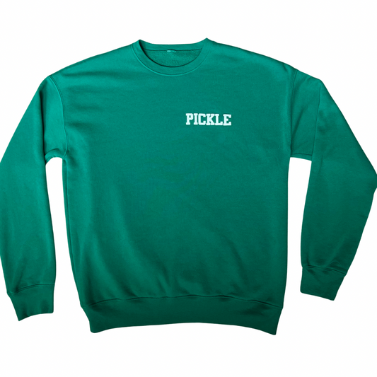 Green Pickle Pickleball Sweatshirt