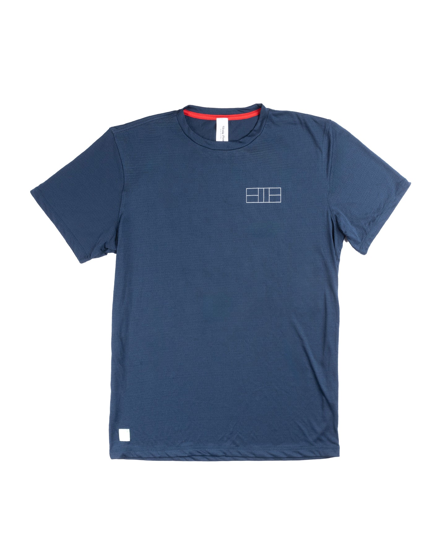 Pickleball Court Men's Performance Shirt - Navy