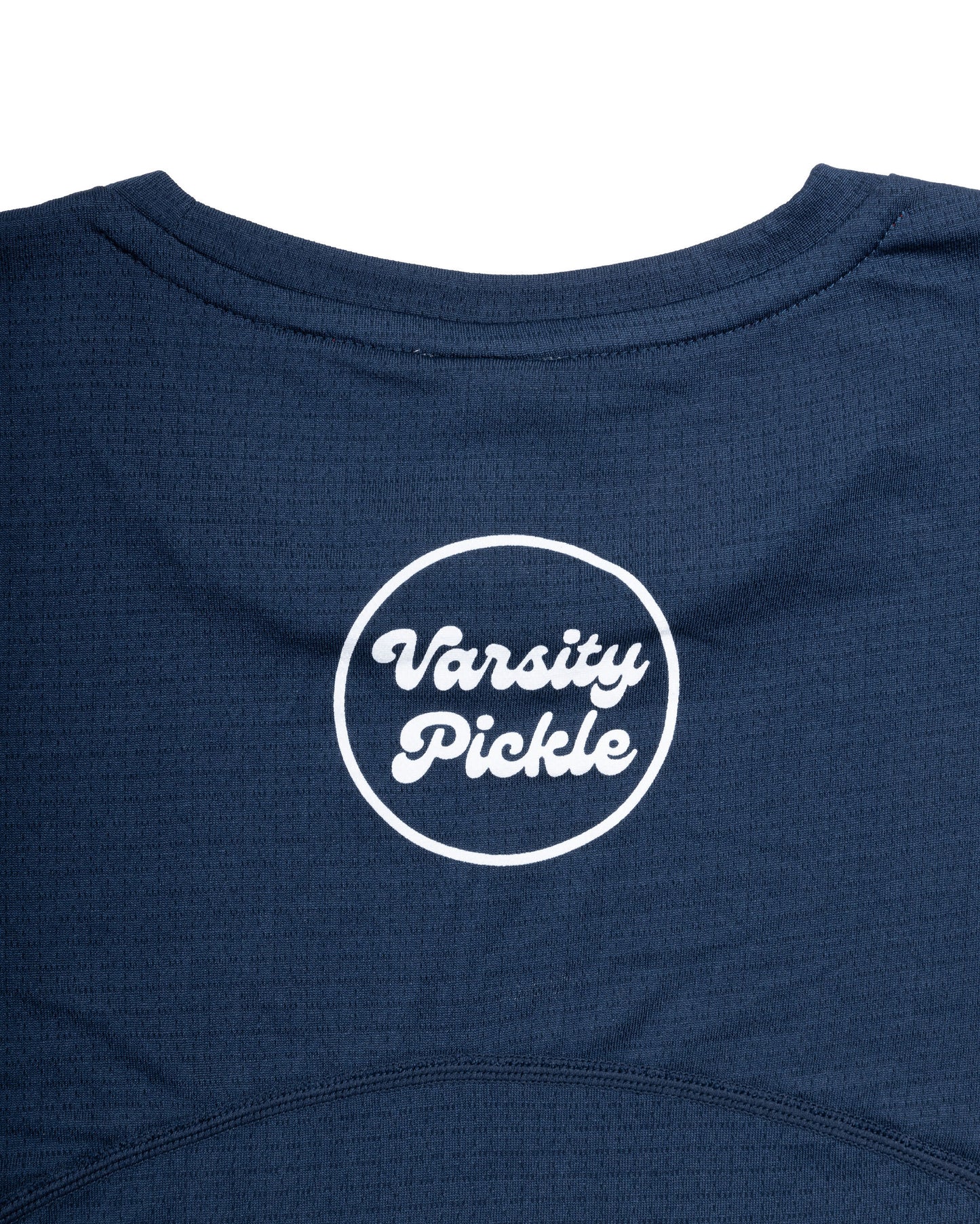 Pickleball Court Women's Performance Shirt - Navy