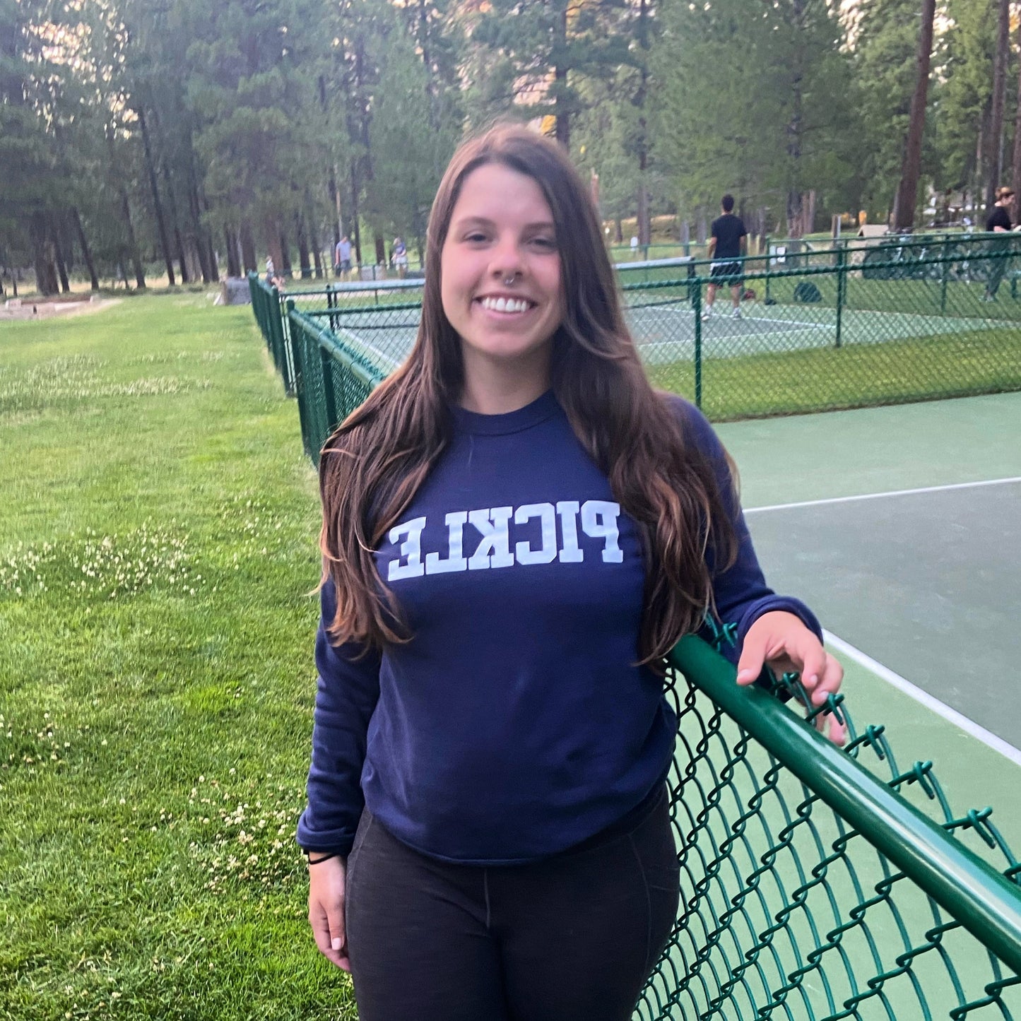 The Pickleback Sweatshirt - Navy (Unisex)