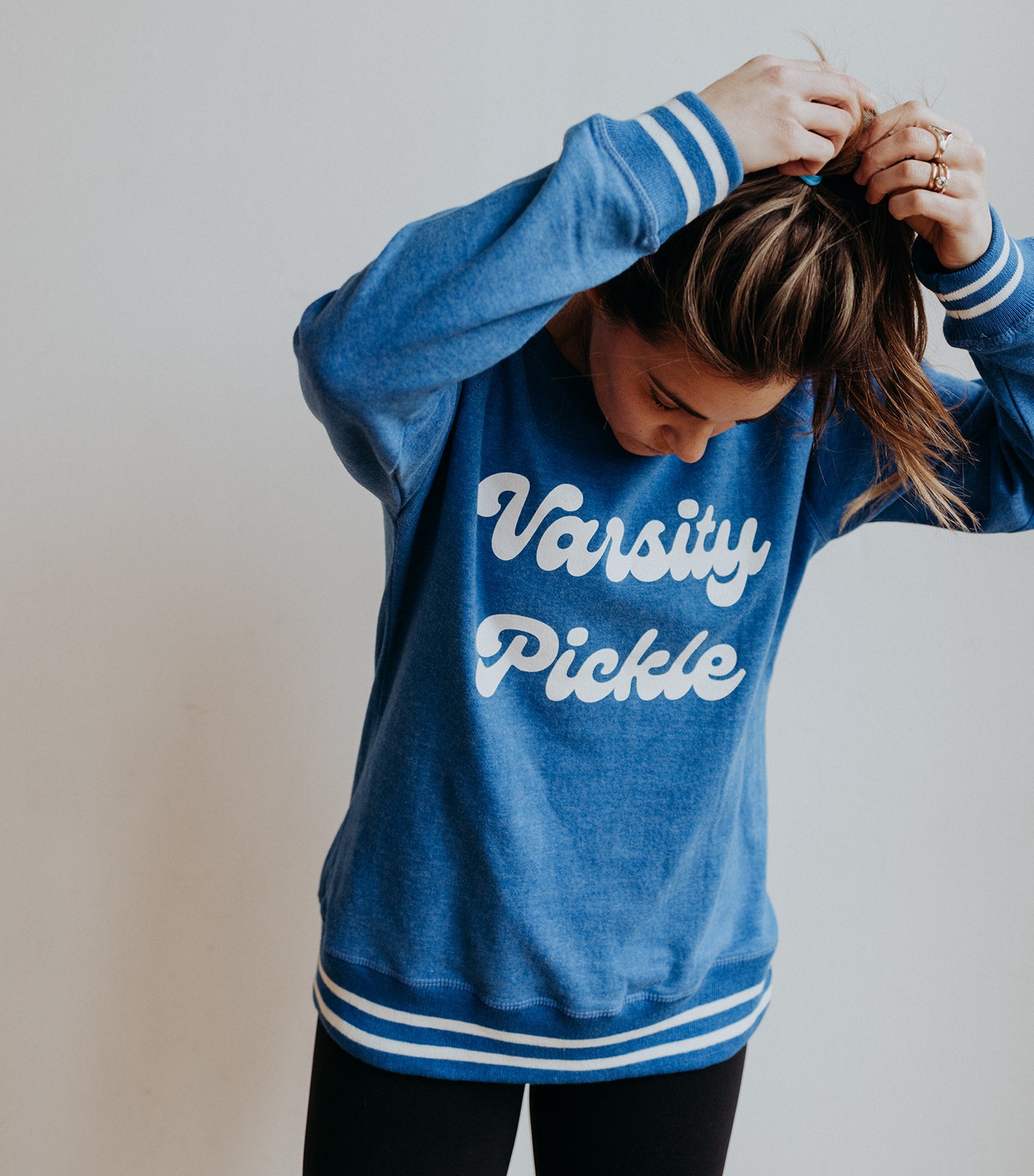 Varsity Blues Pickleball Sweatshirt (Women's)