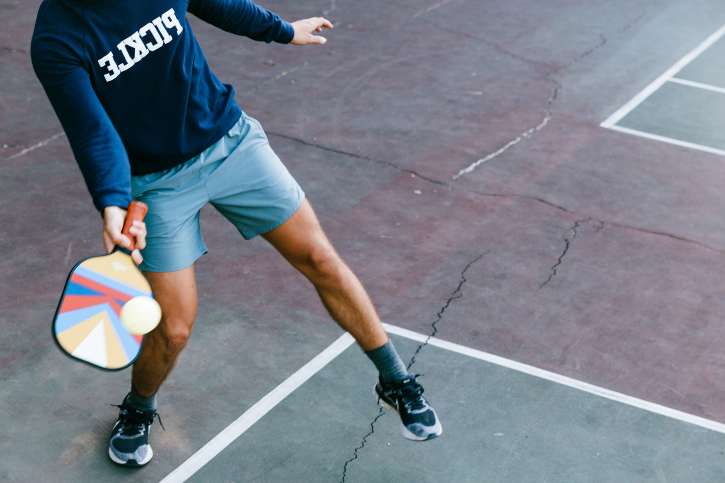 The Pickleback Sweatshirt - Navy (Unisex)