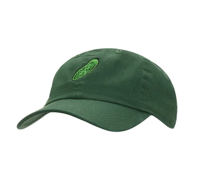 The Varsity Pickle Big Dill Green Hat