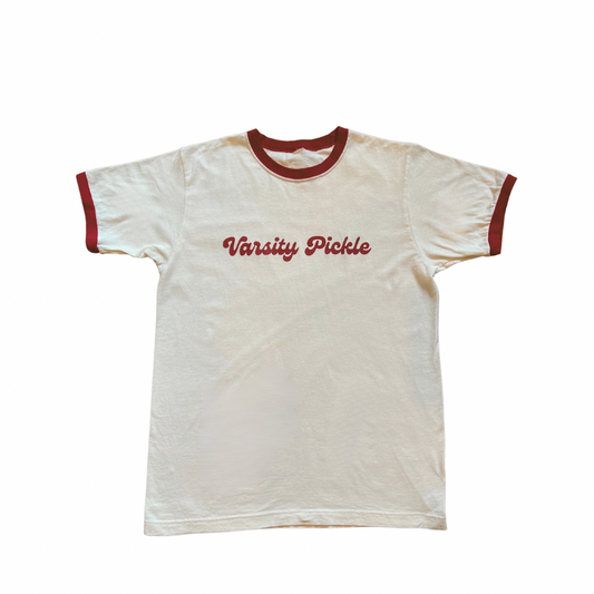 Retro Ringer Pickleball T-Shirt (Unisex)
