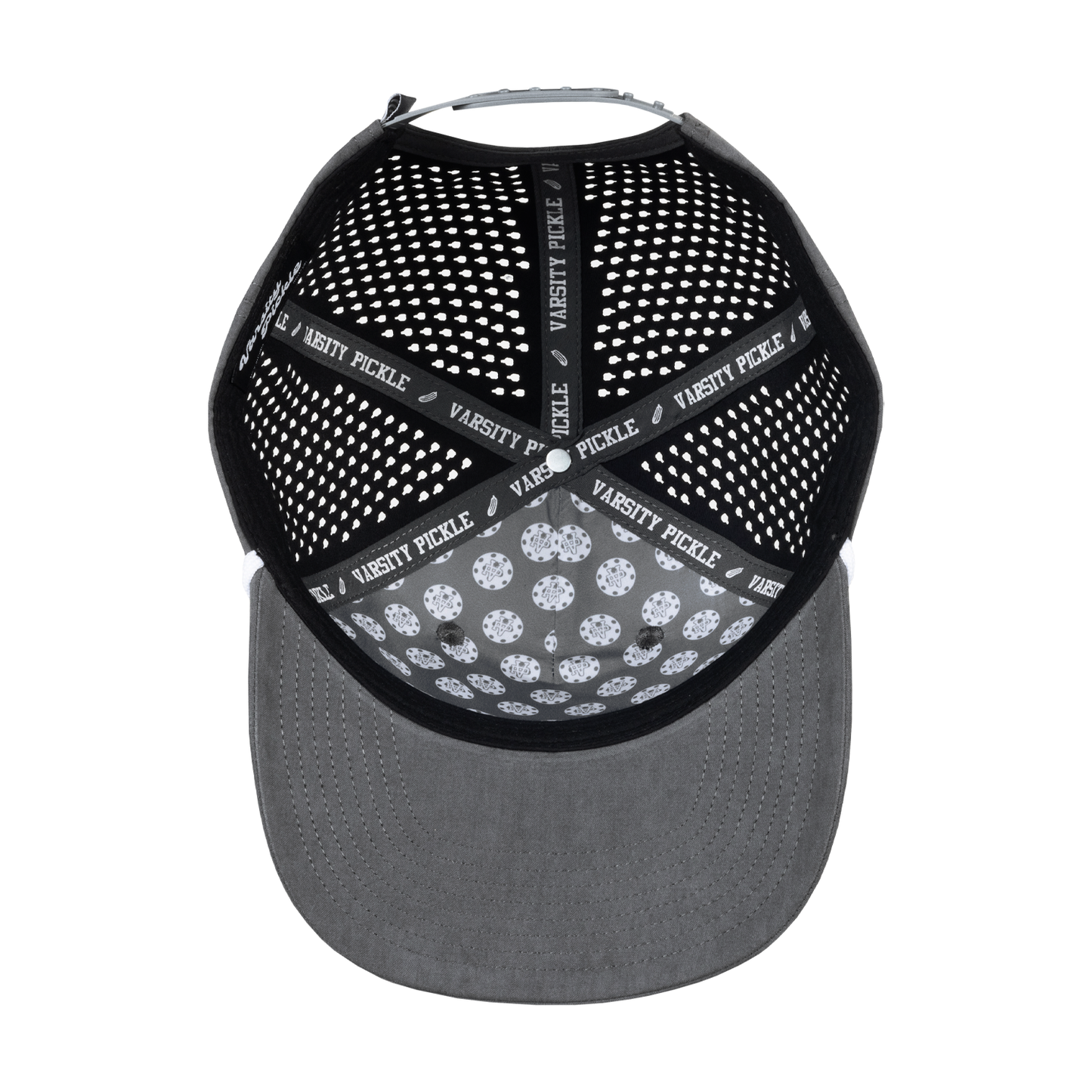 World's Greatest Pickleball Hat - Grey Performance Hat