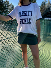Load image into Gallery viewer, Collegiate Ringer Pickleball T-Shirt (Unisex)
