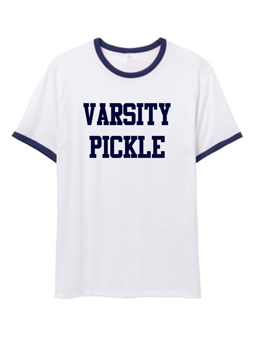 Collegiate Ringer Pickleball T-Shirt